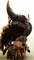 Halloween Special - Viking Warrior Gnome Doll, Fall Farmhouse Plush Nordic Gnome Decoration for Home, Handcrafted Scandinavian Style Gnome for Kitchen Table & Indoor Décor (A)